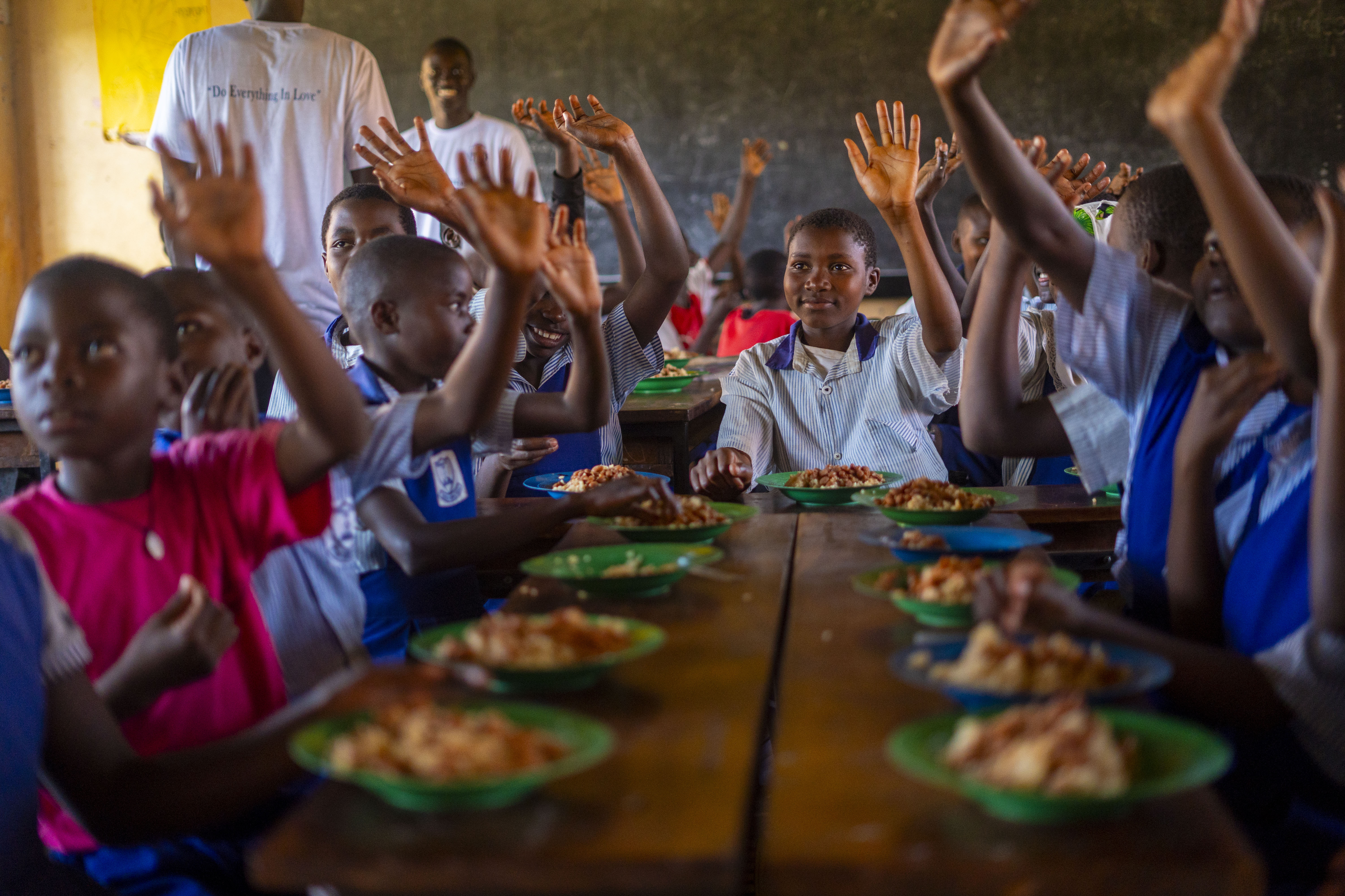 Children in classroom