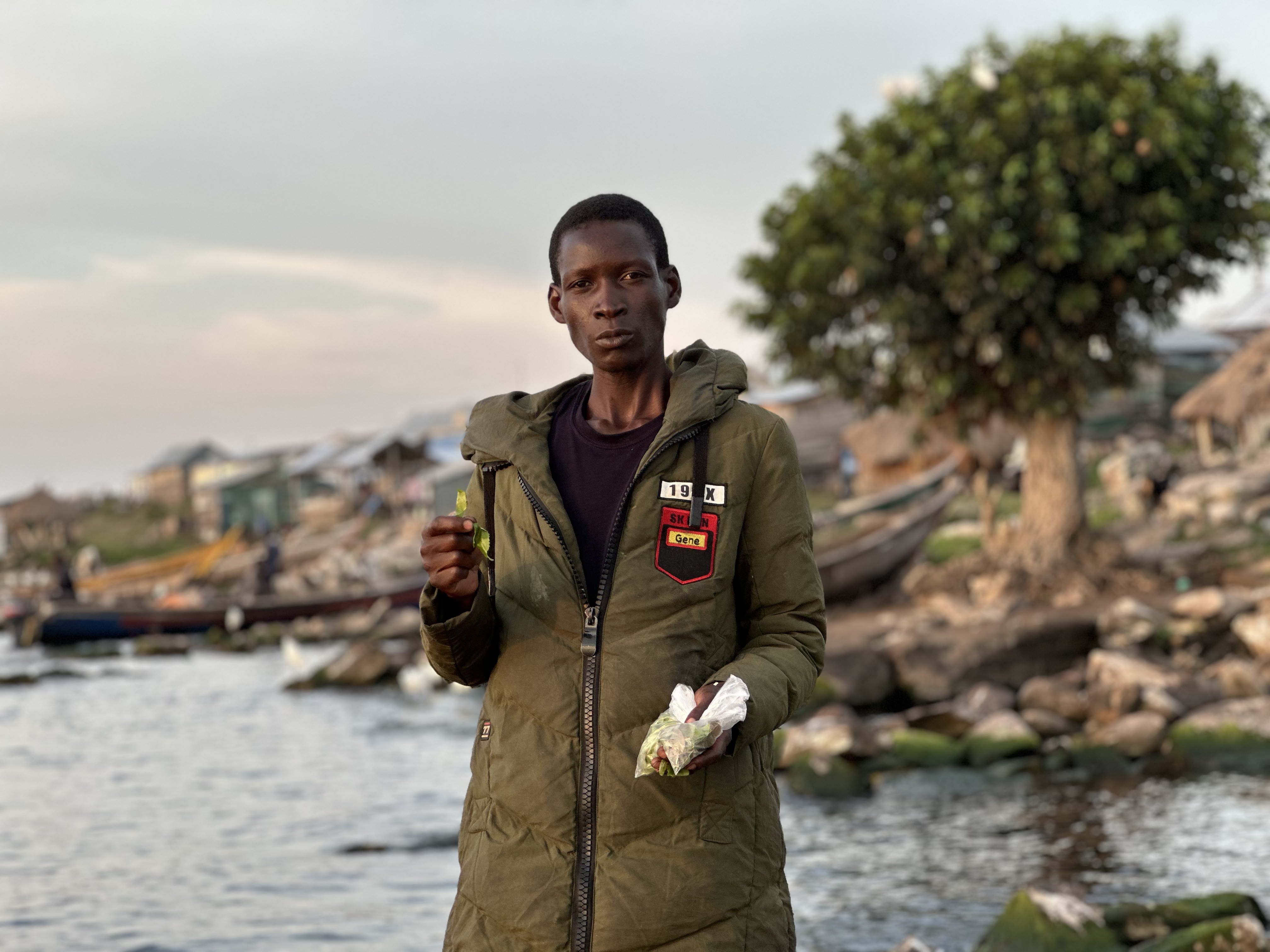 Fisherman on Lake Victoria